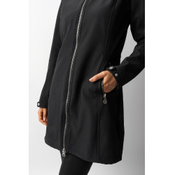 Lange softshell jas Anna Horze Zwart Lange softshell jas Anna Horze Zwart
