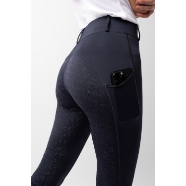 Legging fond intégral Grip Horze Dea femme Marine foncé Bleu Legging fond intégral Grip Horze Dea femme Marine foncé Bleu