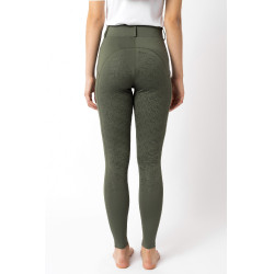 Legging fond intégral Grip Horze Dea femme Vert scarabée
