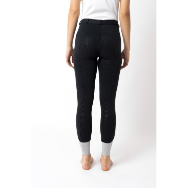 Pantalon d'équitation Horze Felicia fond intégral grip Marine foncé Bleu
