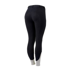 Pantalon d'équitation Horze Felicia fond intégral grip Marine foncé Bleu