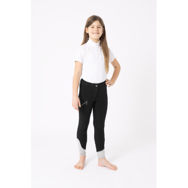 Pantalon pour enfants Horze Felicia Noir