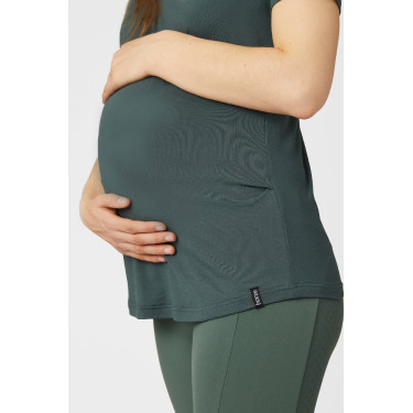 Functioneel zwangerschapsshirt Horze Lily Groene koriander