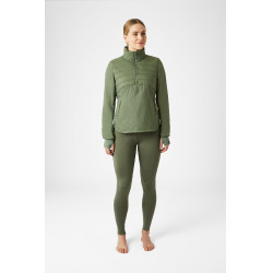 Anorak hybride Horze Annika, femme Vert olive