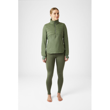 Anorak hybride Horze Annika, femme Vert olive