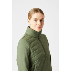 Anorak hybride Horze Annika, femme Vert olive
