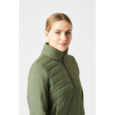 Anorak hybride Horze Annika, femme Vert olive