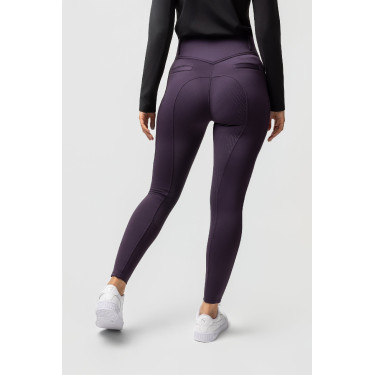 Pantalon Thermique Fond intégral Mira femme Horze Morelle noir Violet