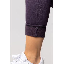 Thermobroek met volledige zit Mira dames Horze Zwarte nachtschade Violet