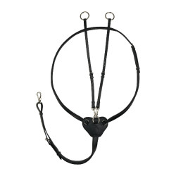 Martingale d'équitation cuir Horze Winchmore