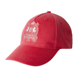 Casquette Logo B Vertigo Rouge rose barberry