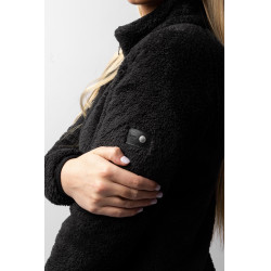 Teddy fleecejack Merida Horze dames Zwart Teddy fleecejack Merida Horze dames Zwart
