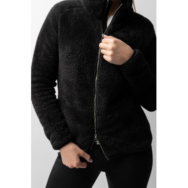 Veste polaire nounours Merida Horze femme Noir