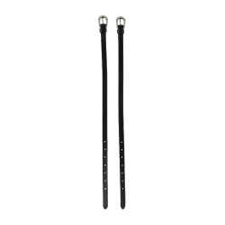 Lanières d'éperon Marseille Horze boucle strass Noir / argent