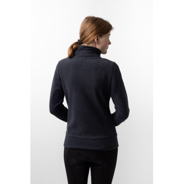 Veste d'équitation polaire Horze Ellie femme Marine foncé Bleu