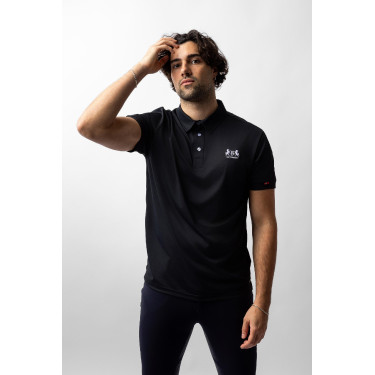 Functioneel poloshirt B Vertigo Flynn heren Donker antracietgrijs Functioneel poloshirt B Vertigo Flynn heren Donker antracietgrijs