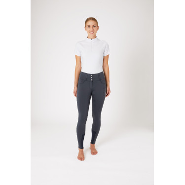 Pantalon d'équitation fond intégral Meghan B Vertigo taille haute femme Bleu marine foncé Pantalon d'équitation fond intégral Meghan B Vertigo taille haute femme Bleu marine foncé