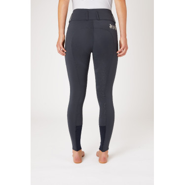 Pantalon d'équitation fond intégral Meghan B Vertigo taille haute femme Bleu marine foncé Pantalon d'équitation fond intégral Meghan B Vertigo taille haute femme Bleu marine foncé
