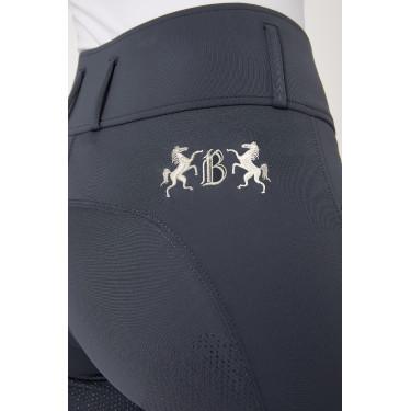 Pantalon d'équitation fond intégral Meghan B Vertigo taille haute femme Bleu marine foncé Pantalon d'équitation fond intégral Meghan B Vertigo taille haute femme Bleu marine foncé