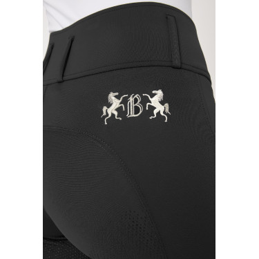 Pantalon d'équitation fond intégral Meghan B Vertigo taille haute femme Noir