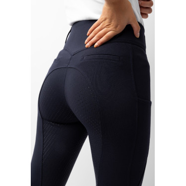 Pantalon fond intégral grip toutes saisons Horze Mira Marine foncé Bleu