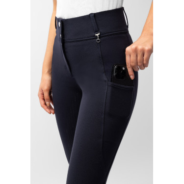 Pantalon fond intégral grip toutes saisons Horze Mira Marine foncé Bleu