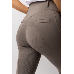 Broek met volledige grip voor alle seizoenen Horze Mira Morieljebruin