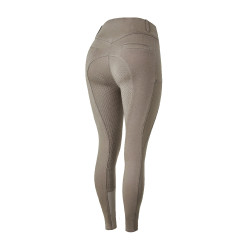 Broek met volledige grip voor alle seizoenen Horze Mira Morieljebruin