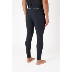 Pantalon d'équitation fond intégral B Vertigo Damien homme Gris anthracité foncé
