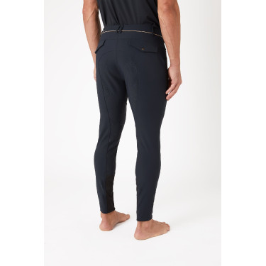 Pantalon d'équitation fond intégral B Vertigo Damien homme Gris anthracité foncé