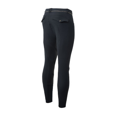 Pantalon d'équitation fond intégral B Vertigo Damien homme Gris anthracité foncé
