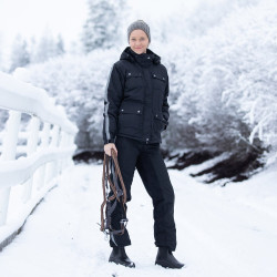 Pantalon d'équitation d'hiver Horze WinterRider enfant Noir Pantalon d'équitation d'hiver Horze WinterRider enfant Noir