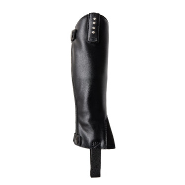 Mini-chaps Horze Portland enfant à lanière Noir