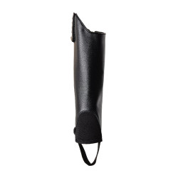 Mini-chaps Horze Portland enfant à lanière Noir