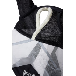 Anti-vliegmasker B Vertigo Delux met imitatiebont Donker marineblauw