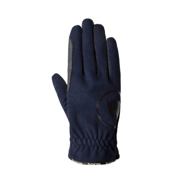 Gants d'équitation été Horze Nichelle femme Marine foncé Bleu