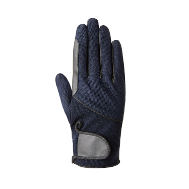 Gants d'équitation été Horze Leni femme Marine foncé Bleu