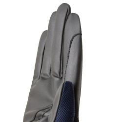 Zomerrijhandschoenen Horze Leni dames Donker marineblauw Zomerrijhandschoenen Horze Leni dames Donker marineblauw