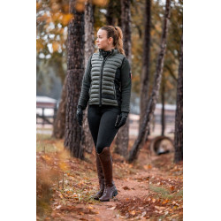 Ultra-lichte mouwloze paardrijbodywarmer B Vertigo Sia dames Lievergroen Ultra-lichte mouwloze paardrijbodywarmer B Vertigo Sia dames Lievergroen