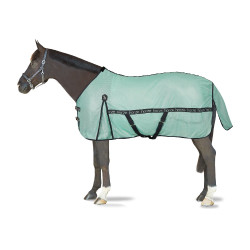 Couverture anti-mouches Horze Paso Fino avec protection UV Vert ruisseau
