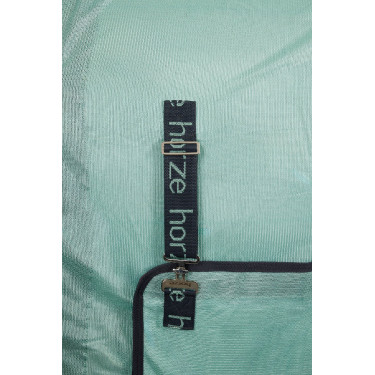 Couverture anti-mouches Horze Paso Fino avec couvre-cou et protection UV Vert ruisseau