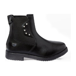 Boots Horze Portland strass enfant Noir
