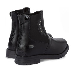 Boots Horze Portland strass enfant Noir