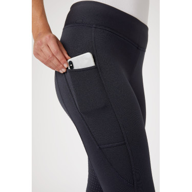 Horze winterlegging Active full grip telefoonzak dames Donker marineblauw