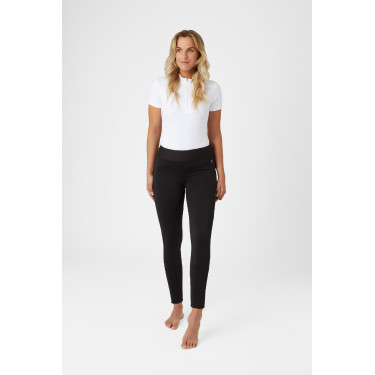 Dames winterlegging Horze Active met siliconen zitvlak Zwart