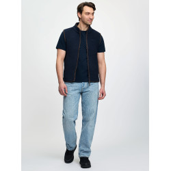 LeMieux mouwloze fleece voor heren Marine Marineblauw