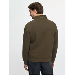 LeMieux herensweater met ritskraag Alpine Bruin LeMieux herensweater met ritskraag Alpine Bruin