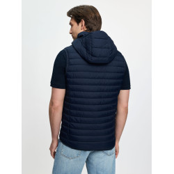 Doudoune sans manches à capuche LeMieux homme Marine Bleu marine