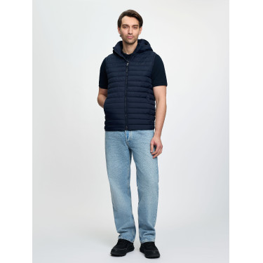 Doudoune sans manches à capuche LeMieux homme Marine Bleu marine