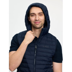 Doudoune sans manches à capuche LeMieux homme Marine Bleu marine